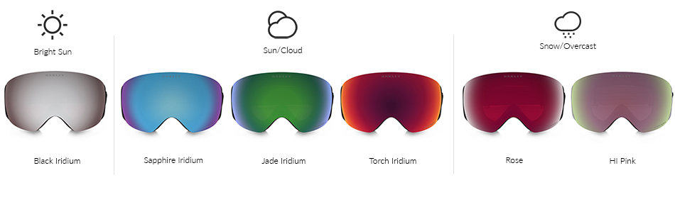 oakley snowboard lenses