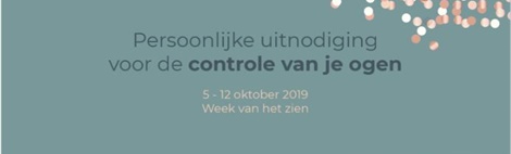 Nationale 'Week van het zien'