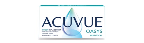 De nieuwste ACUVUE OASYS MULTIFOCALE contactlens