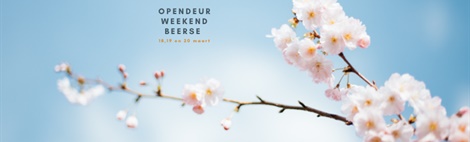 Opendeurweekend Beerse 18,19 en 20 maart